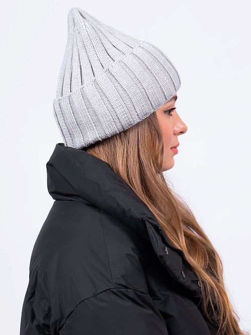 МЕНДИ Шапка женская светло-серый ELITE LINE 