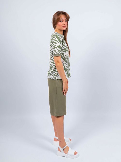 ЕВТ4094/ Шорты женские светлый хаки VERY NEAT 