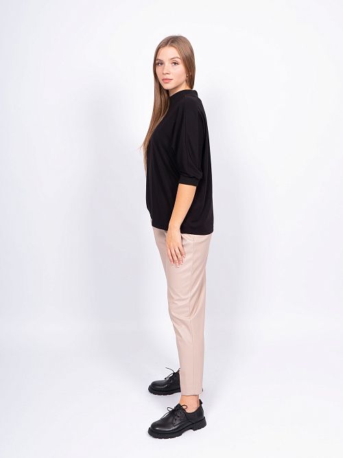 242010 Блузка женская черный MIRA MIA 