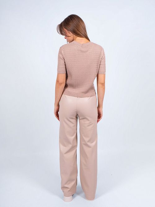 8207-2 Брюки женские молочный NAVI 
