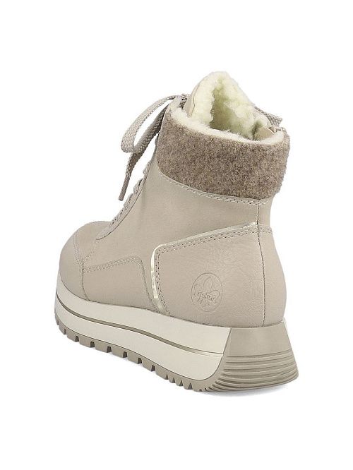 N4008/60 Ботинки женские бежевый Rieker 