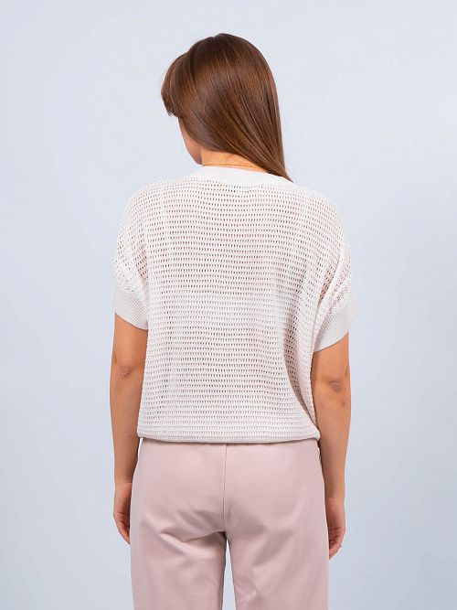 ЕВ30163/ Джемпер женский молочный VERY NEAT 