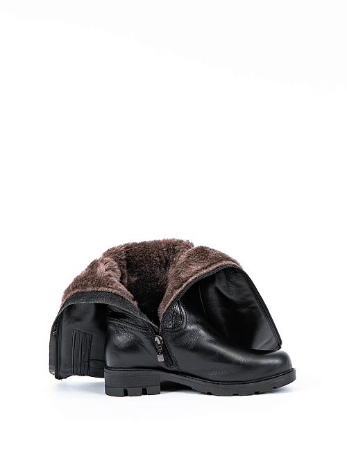 F1F2 HN430-02U08 Сапоги женские черный Francesco Donni 