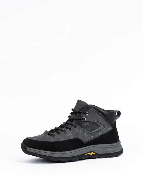 ZU019-010 Ботинки мужские серый Baden 