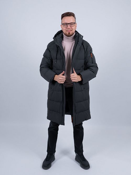 MWD3270I-657 Пальто мужское серый ICEbear 