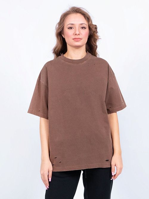 AR018-1 Футболка коричневый destruction 365 