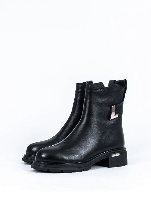 VE314ZM-Q570-1 Ботинки женские черный 365 