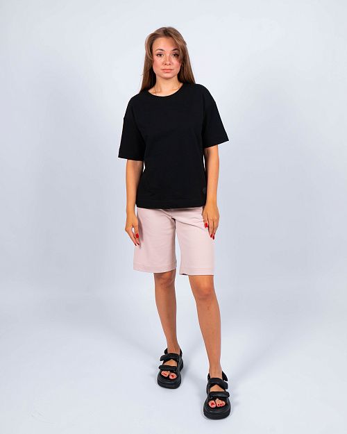 ЕВТ3203/1 Футболка женская хлопок черный VERY NEAT 