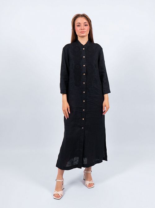 03318R/1 Платье МИЛАНО черный AGENDA 