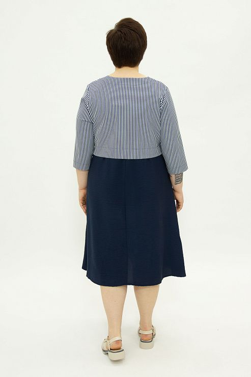 231-13613-1-66 Платье женское синий LADY SHARM 