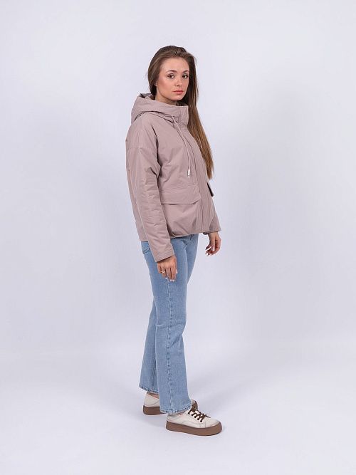 5257-234 Куртка женская бежевый ICEBEAR 