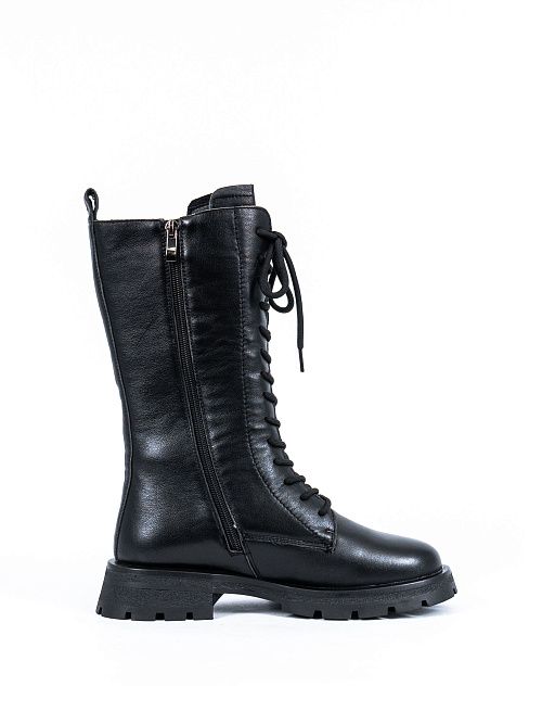 DH-W24-WLM3-68059-1(W) Полусапоги женские черный Covani 