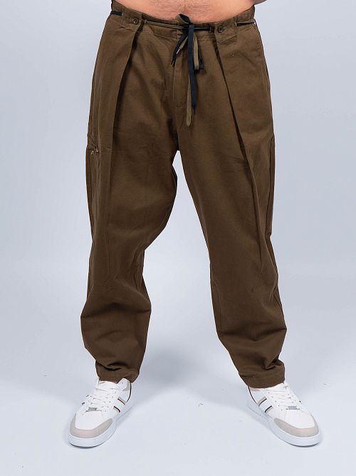 3393/D Брюки мужские темно-зеленые QWENTINI  