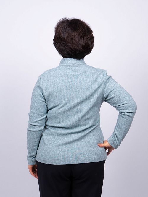 232-21214-52/53 Водолазка женская зеленый LADY SHARM 