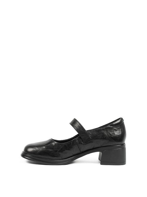 V8A80150-1 Туфли женские натуральная кожа черный 365 