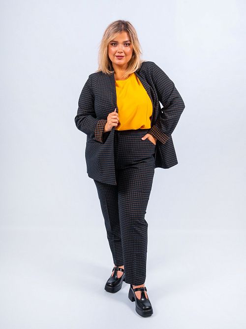 Адамс Жакет женский синий ZAR STYLE 