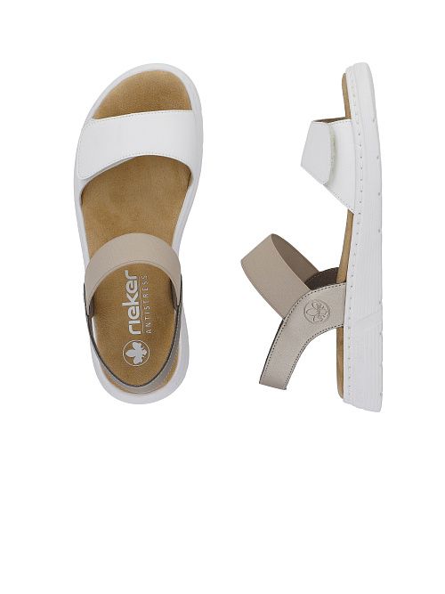 V9161/80 Сандалии женские белый Rieker 