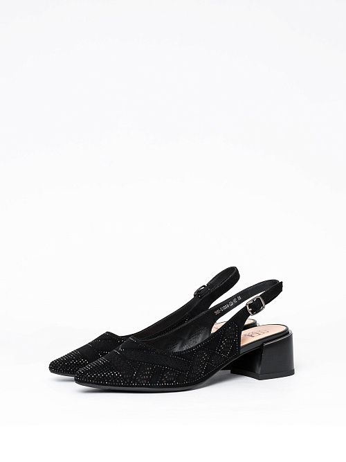 SOU-51004-2A-VP Туфли женские черный Madella 