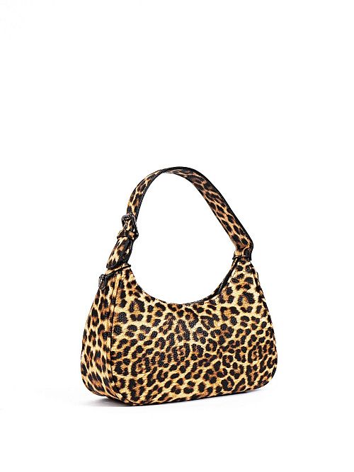 113-519-36-4 Сумка женская коричневый с принтом 365 