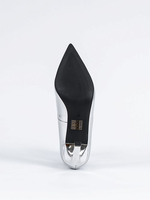 948054/03-05 Туфли женские серебряный BETSY 