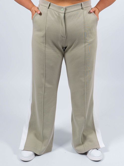 ЕВТ4083/ Брюки женские шалфей VERY NEAT 