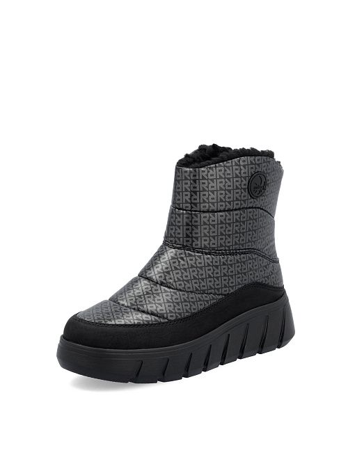 Y3552/00 Дутики женские черный Rieker 