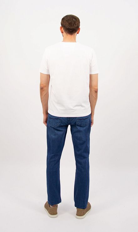 805-2379.M195.W013.L.B0301 Джинсы мужские синий LUXOR 