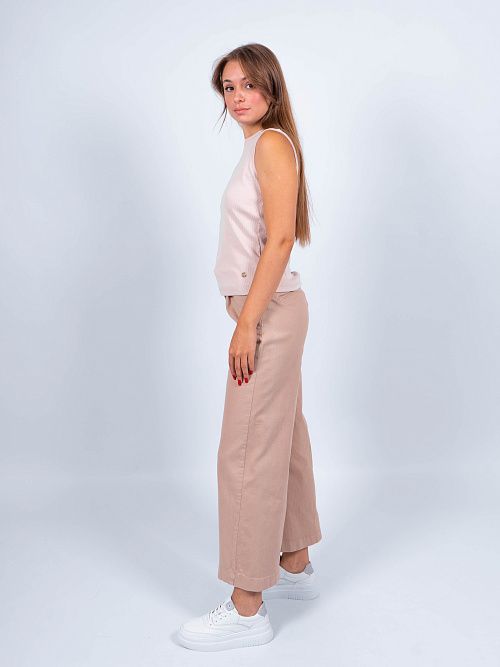 7868-629 Брюки женские бежевый ELIZABETTA FRANCHI 