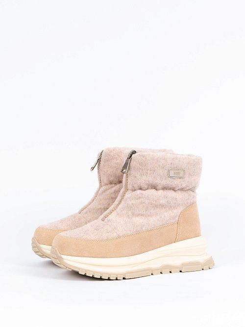 XLN-42179-5D-TW Полусапоги женские бежевый Madella 