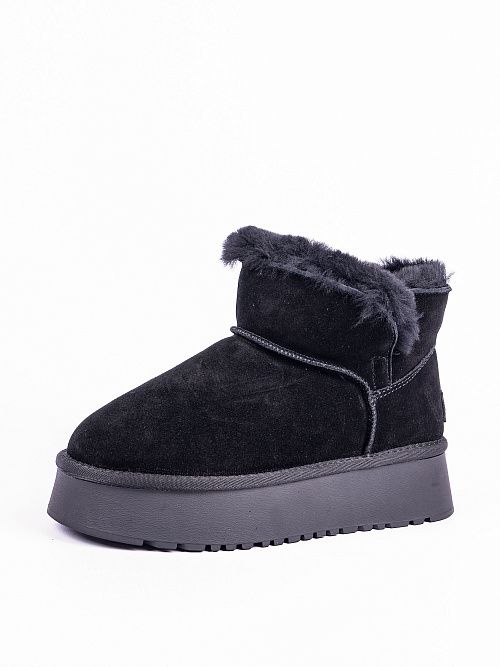 JN125-012 Угги женские черный Baden 