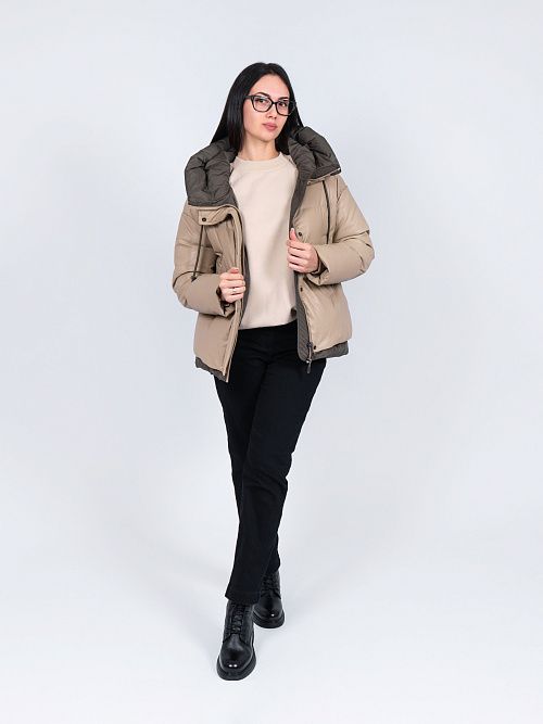 7899/4 Куртка женская зеленый Baimuni 