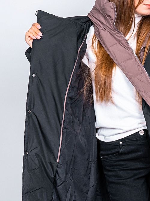 78107/15 Пальто женское черный Baimuni 