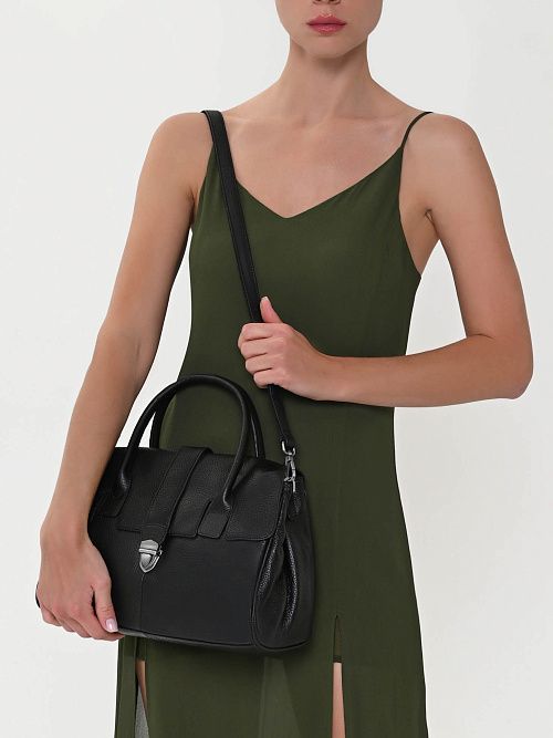 114-316-11-4 Сумка женская черный Portofiano 