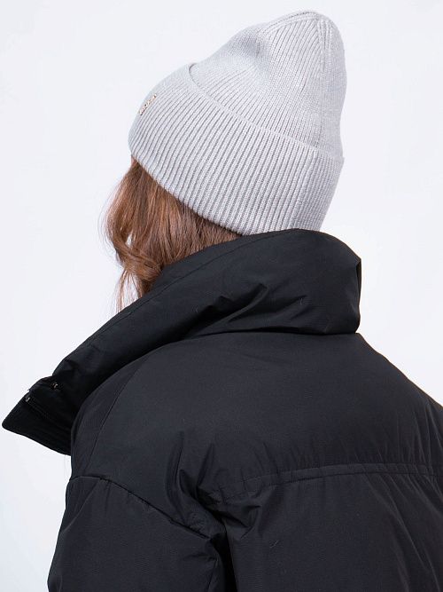 ЛЭВЭЛ Шапка женская серый MISKORKI 