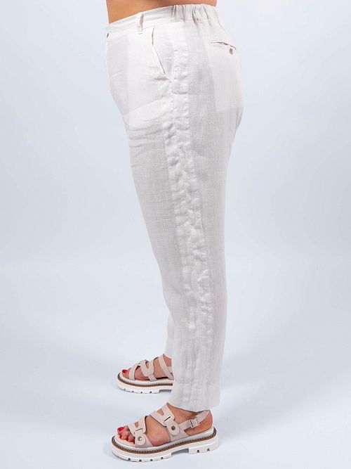 01020O/2 Брюки ЛИГИ белый AGENDA 