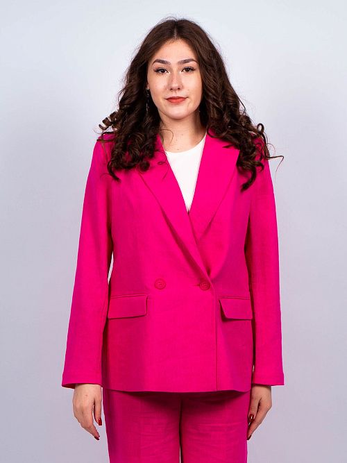КЛ-7718-ИЛ23/2 Жакет женский фуксия ELECTRA STYLE 