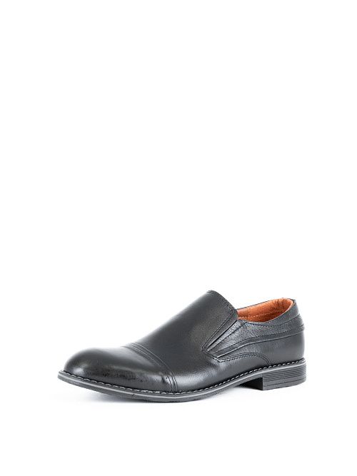 101-1 black Туфли мужские натуральная кожа черный Shach 