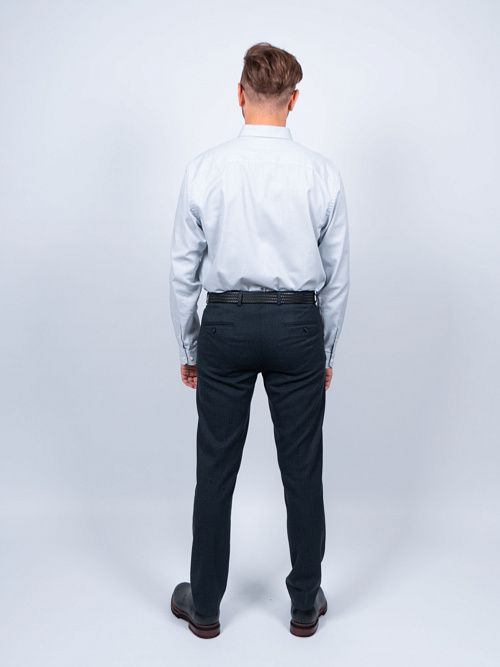 804-0158.E307.Y000.L.B0301 Брюки мужские синий LUXOR 