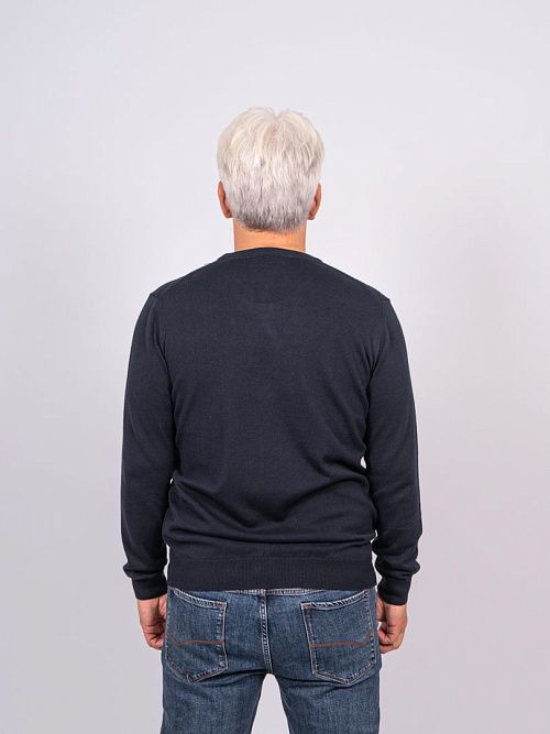 823-0760.O019.Y001.L.B0301 Джемпер мужской синий LUXOR 