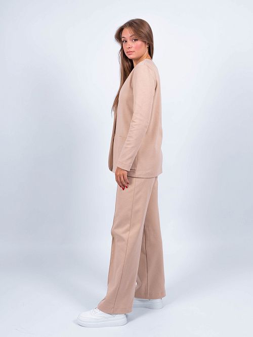 ЕВТ3188/ Жакет женский темно-бежевый VERY NEAT 