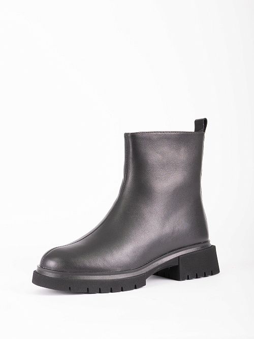 XMG-52804-2A-KW Ботинки женские натуральная кожа черный Madella 