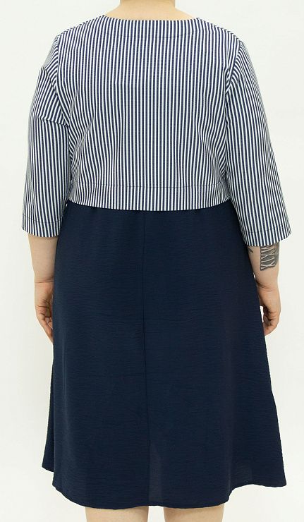 231-13613-1-66 Платье женское синий LADY SHARM 