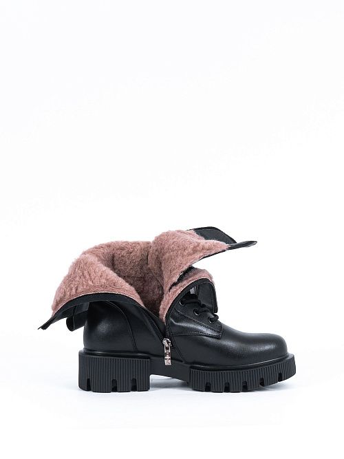 MDW21-HCLM2-021-1(L) Ботинки женские черный Covani 