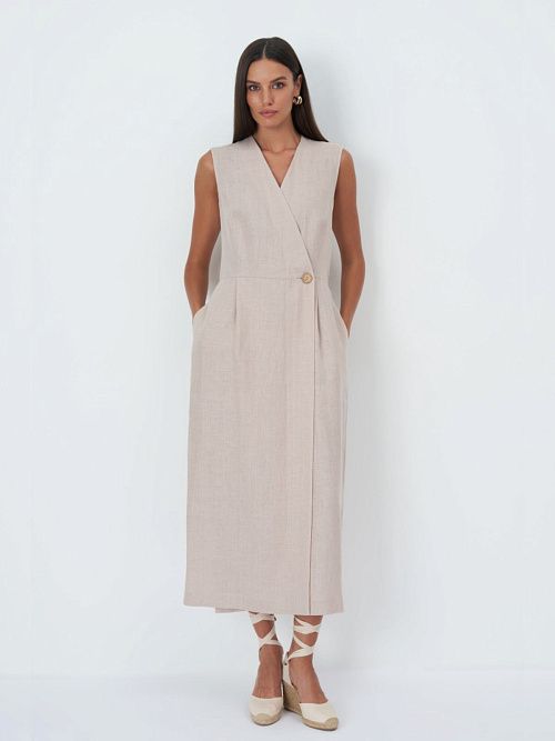 52133-ПЛ Платье женское какао ELECTRA STYLE 