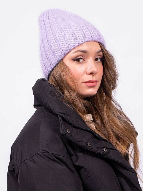 МАРГО Шапка женская сирень ELITE LINE 