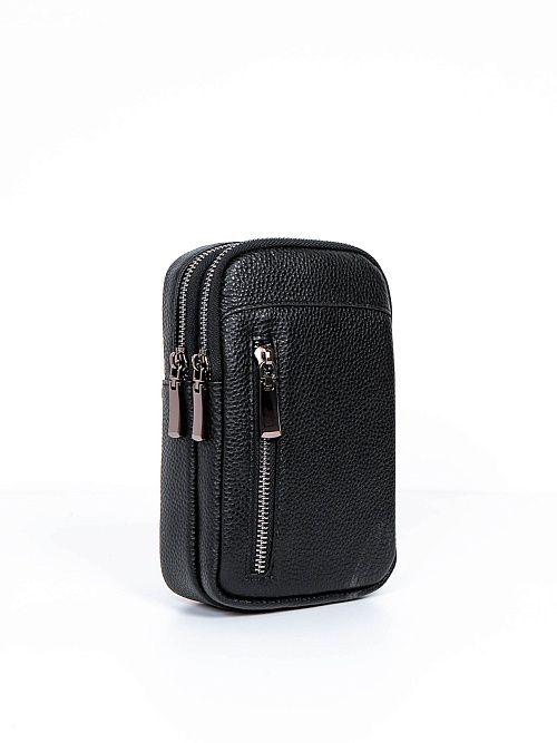 114-635-11-4 Сумка мужская черный Portofiano 