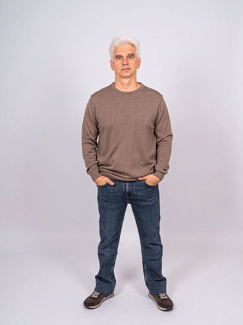 823-0608.O019.Y001.L.C0271 Джемпер мужской бежевый LUXOR 