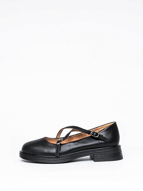 XJU-51628-1A-SU Туфли женские черный Madella 