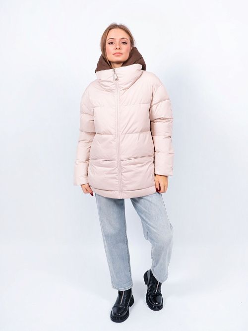 GWD4552I-G625 Куртка женская бежевый ICEbear 