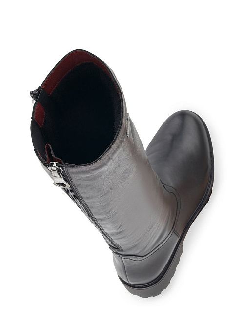 R6576/01 Сапоги женские черный Remonte 